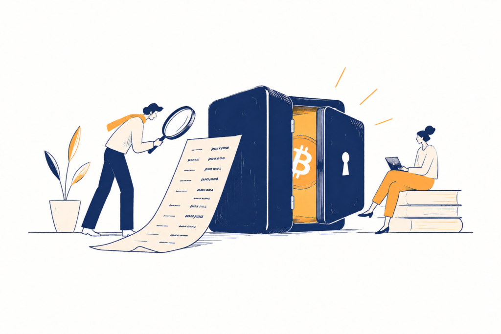 Seed phrase stored securely offline to protect a crypto wallet recovery phrase from loss and unauthorised access