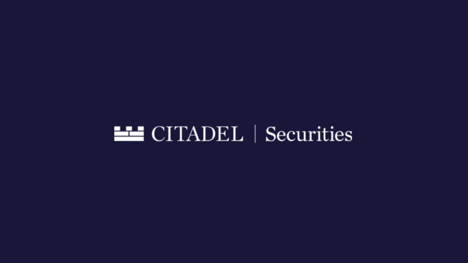 $7 Trillion Options Expiry Could Make US Markets More Sensitive to Flows Citadel Securities logo in white centered on a dark navy background