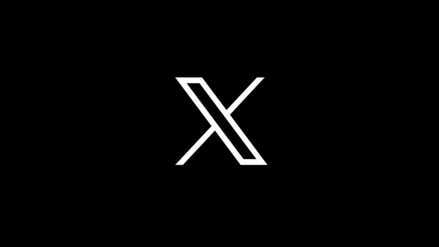 Bitcoin Can Now Jump From an X Cashtag to a Trade White X logo centered on a solid black background