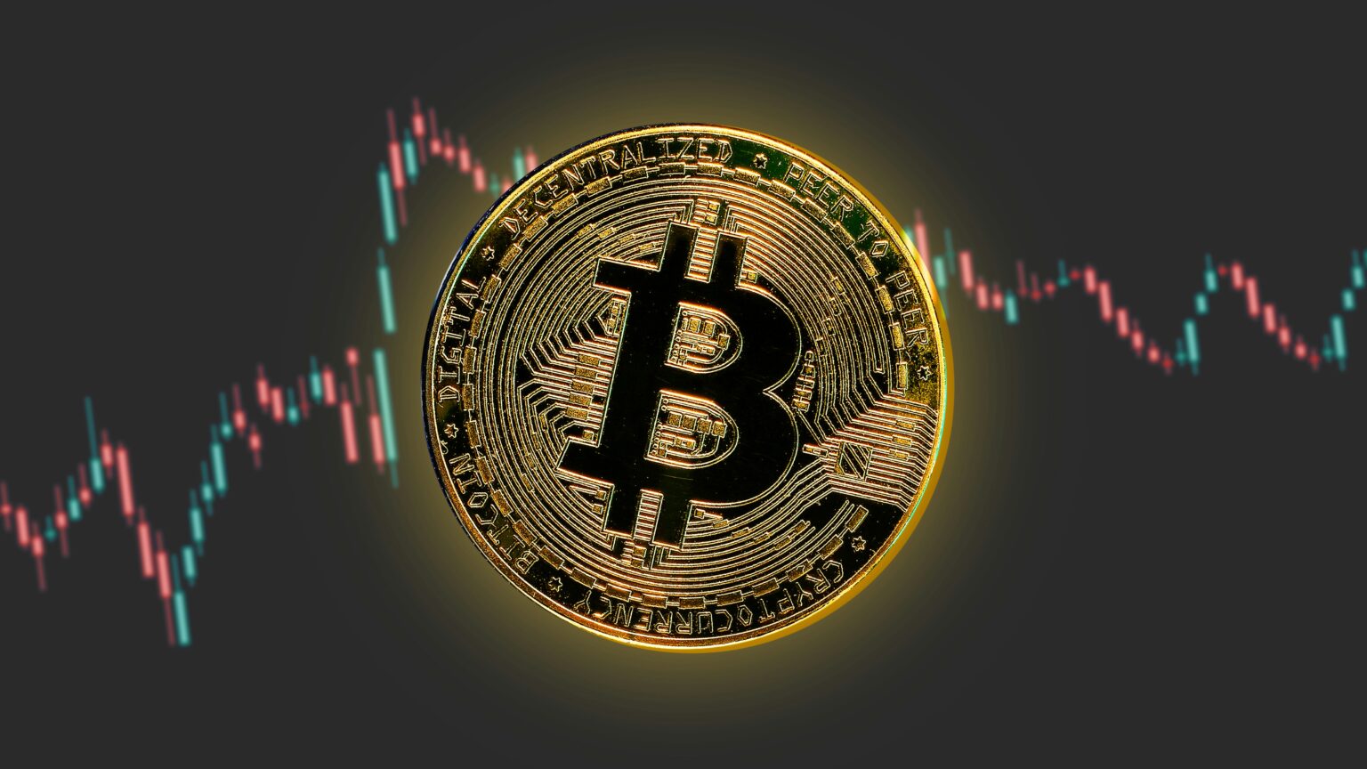 stock ticker reflecting digital market trends during a Bitcoin selloff