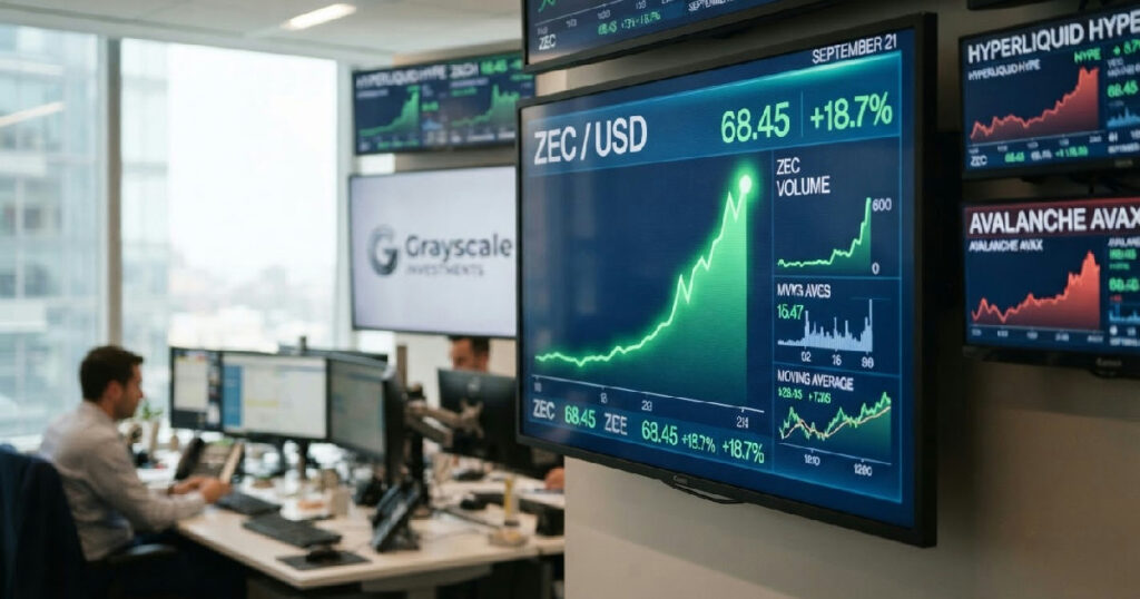 Zcash price climbs on Grayscale ETF share split